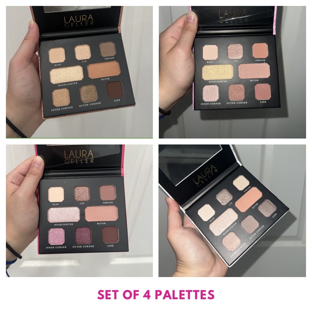 Laura Geller Party In A Palette Home For The Holidays Set of 4 Palettes